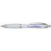 Nash RCS recycled plastic ballpoint pen with coloured barrel and grip (black ink)