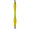 Nash RCS recycled plastic ballpoint pen with coloured barrel and grip (black ink)