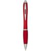 Nash RCS recycled plastic ballpoint pen with coloured barrel and grip (black ink)