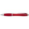 Nash RCS recycled plastic ballpoint pen with coloured barrel and grip (black ink)