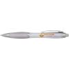 Nash RCS recycled plastic ballpoint pen with coloured barrel and grip (black ink)