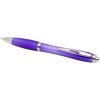 Nash RCS recycled plastic ballpoint pen with coloured barrel and grip (black ink)