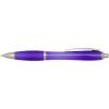Nash RCS recycled plastic ballpoint pen with coloured barrel and grip (black ink)