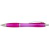 Nash RCS recycled plastic ballpoint pen with coloured barrel and grip (black ink)
