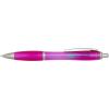 Nash RCS recycled plastic ballpoint pen with coloured barrel and grip (black ink)
