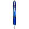 Nash RCS recycled plastic ballpoint pen with coloured barrel and grip (black ink)