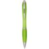 Nash RCS recycled plastic ballpoint pen with coloured barrel and grip (black ink)