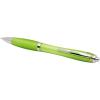 Nash RCS recycled plastic ballpoint pen with coloured barrel and grip (black ink)