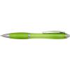 Nash RCS recycled plastic ballpoint pen with coloured barrel and grip (black ink)