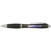 Nash RCS recycled plastic ballpoint pen with coloured barrel and grip (black ink)