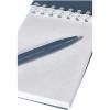 Lig Mini recycled outdoor soft cover notebook and ballpoint pen set (black ink)