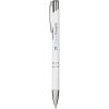 Moneta aluminium click ballpoint pen (blue ink)