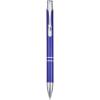 Moneta aluminium click ballpoint pen (blue ink)