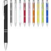 Moneta anodized aluminium click ballpoint pen (blue ink)
