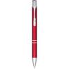 Moneta anodized aluminium click ballpoint pen (blue ink)