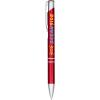 Moneta anodized aluminium click ballpoint pen (blue ink)