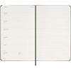 Moleskine hard cover 12 month weekly L planner