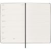 Moleskine hard cover 12 month weekly L planner
