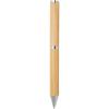Apolys bamboo ballpoint and rollerball pen gift set (black ink)