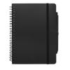 Thalaasa A5 ocean-bound hard cover notebook with ballpoint pen (black ink)