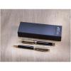 Legato ballpoint and rollerball pen set (blue ink)