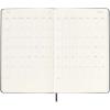 Moleskine hard cover 12 month L weekly planner vertical