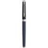 Hemisphere colour blocking rollerball pen with palladium trim (black ink)