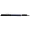 Hemisphere colour blocking rollerball pen with palladium trim (black ink)