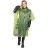 Mayan recycled plastic disposable rain poncho with storage pouch