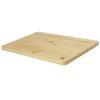 Harp bamboo cutting board