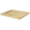 Harp bamboo cutting board