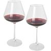 Rosso 2-piece wine glass set