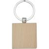 Gioia beech wood squared keychain