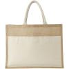 Mumbay cotton pocket jute tote bag 18L