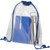 Lancaster transparent drawstring bag 5L
