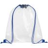 Lancaster transparent drawstring bag 5L