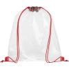 Lancaster transparent drawstring bag 5L