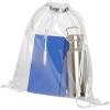 Lancaster transparent drawstring bag 5L