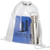 Lancaster transparent drawstring bag 5L