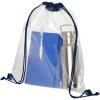 Lancaster transparent drawstring bag 5L