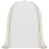 Oregon 100 g/m² cotton drawstring bag 5L