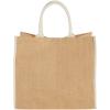 Harry coloured edge jute tote bag 25L