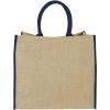 Harry coloured edge jute tote bag 25L