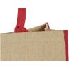 Harry coloured edge jute tote bag 25L