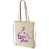 Eliza 240 g/m² cotton drawstring bag 6L