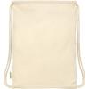 Orissa 100 g/m² organic cotton drawstring bag 5L