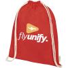 Orissa 100 g/m² organic cotton drawstring bag 5L
