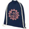 Orissa 100 g/m² organic cotton drawstring bag 5L
