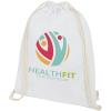 Orissa 140 g/m² organic cotton drawstring bag 5L