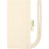 Orissa 140 g/m² organic cotton drawstring bag 5L